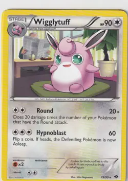 Pokemon Karte Kommende Schicksale Nr. 79/99 Wigglytuff englisch - Image 1