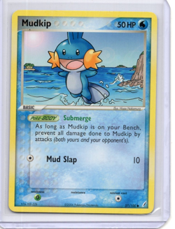 Mudkip 57/100 EX Crystal Guardians Pokemon TCG Common MP - Image 1