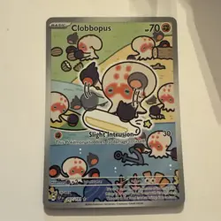 Pokemon TCG Clobbopus 207/191 Sv08: Surging Sparks Illustration Rare Near Mint - Image 1