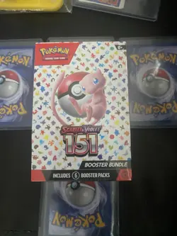 Pokemon TCG Scarlet & Violet 151 Booster Bundle Sealed New (6 packs) - Image 1