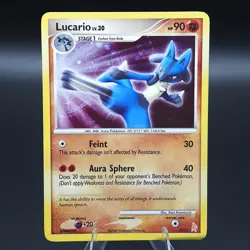 Lucario - 3/11 Holo (DP Trainer Kit: Manaphy & Lucario) MP - Pokemon TCG - Image 1
