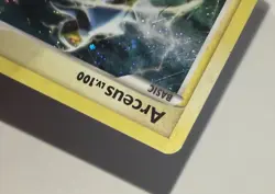 2009 Pokemon Arceus Lv. 100 #AR6 Holo Rare Electric Type Basic LP (See Desc) - Image 4