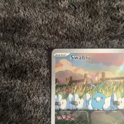 Swablu 213/182 Illustration Rare Holo - Paradox Rift Pokemon Card - Near Mint - Image 3
