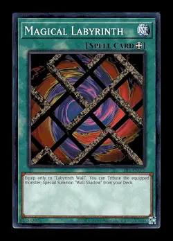 YuGiOh Spell Ruler Magical Labyrinth SRL-EN059 NM/MT Unl. Ed * * - Image 1