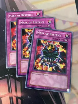 YUGIOH - MASK OF RESTRICT X3 - COMMON - RP02 - NM - Image 1