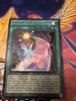 Satellarknight Skybridge - DUEA-EN058 - Rare -LP YuGiOh! Duelist A - Image 1