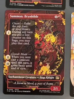 Lot of 6x Rare Borderless Final Fantasy Magic the Gathering Cards. Reg NM - Image 5