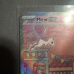 Mew EX SVP 053 Pokemon TCG Scarlet & Violet 151 UPC Promo Card NM Condition - Image 2