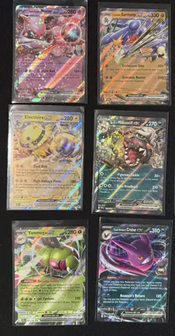 Pokemon Destined Rivals Complete EX Double Rare Card Set 17 - Image 2