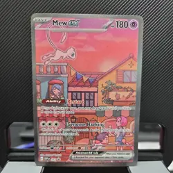 Mew EX SVP 053 Pokemon TCG Scarlet & Violet 151 UPC Promo Card NM Condition - Image 1