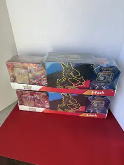 LOT of 2 POKEMON CROWN ZENITH ETB Trading Cards TCG Costco 3 Pack Bundle SEALED! - Image 1