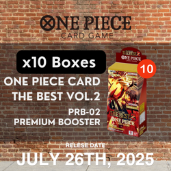 x10 Boxes ONE PIECE Card Premium Booster The Best vol.2 PRB-02 Japanese - Image 2
