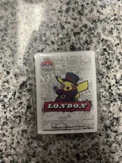 2022 Pokemon World Championship Competitor Card Sleeves Sealed - Image 1