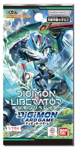 BANDAI Digimon Card Game Extra Booster Digimon Liberator [EX-07] (BOX) 24 packs - Image 2