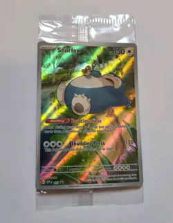Snorlax SVP EN 051 Black Star Promo Scarlet & Violet Pokemon 151 Card - SEALED - Image 1