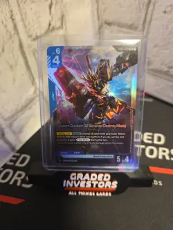 Unicorn Gundam 02 Banshee (Destroy Mode) GD01-003 Trading Card Game TCG LR Foil - Image 1