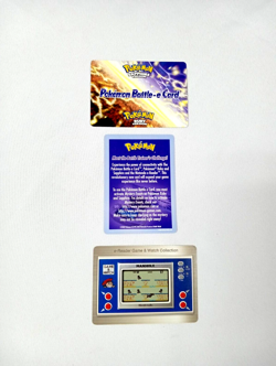 Pokemon Ruby/Sapphire Version Gentleman Nils Battle e Card + Manhole e Card - Image 1