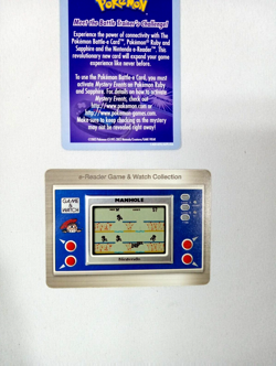 Pokemon Ruby/Sapphire Version Gentleman Nils Battle e Card + Manhole e Card - Image 3