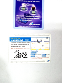 Pokemon Ruby/Sapphire Version Gentleman Nils Battle e Card + Manhole e Card - Image 5