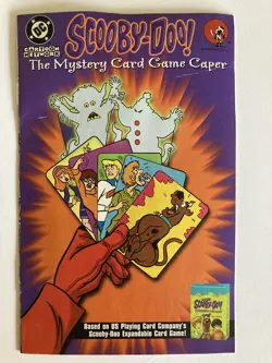 SCOOBY-DOO Expandable Card Game Vintage Comic Book The Mystery Card Game Caper - Image 1
