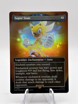 Super State 2081 Rainbow Foil Sonic Secret Lair Drop SLD MTG NM - Image 1
