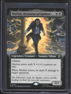 Marvel's Spider-Man #257 Morlun, Devourer of Spiders Extended Art - Image 1