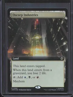 Marvel's Spider-Man #282 Oscorp Industries Extended Art Foil - Image 1