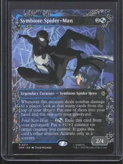 Marvel's Spider-Man #217 Symbiote Spider-Man (Borderless) Foil RARE - Image 1