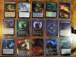 100 Magic the Gathering MTG collection of Rares and Mythic Rares, no duplicates - Image 1