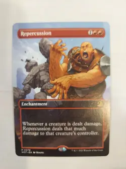 Repercussion (Anime Borderless) Wilds of Eldraine: Enchanting Tales Regular - Image 1