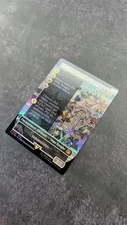 [NM] Summon: Knights of Round 0359 (Borderless) Final Fantasy Foil MTG - Image 5