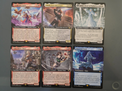 Lot of 6x Extended Art Final Fantasy Rares - Final Fantasy - Magic the Gathering - Image 1