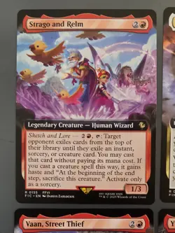 Lot of 6x Extended Art Final Fantasy Rares - Final Fantasy - Magic the Gathering - Image 2