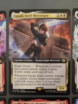 Lot of 6x Extended Art Final Fantasy Rares - Final Fantasy - Magic the Gathering - Image 3