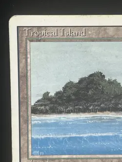 MTG x1 Tropical Island Dual Land Revised Rare (MP) - Image 3