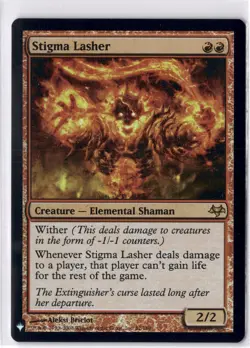 Stigma Lasher NM/M* FOIL Eventide (The List) ENGLISH 62/180 mtg -UnltdCards - Image 1