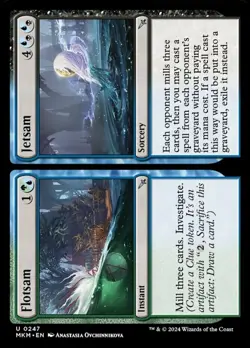 Flotsam // Jetsam - Foil, Murders at Karlov Manor, Near Mint x 1 MTG - Image 1