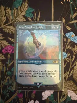 Foil Teferi's Ageless Insight (Showcase) #294 Core Set 21 FOIL - Image 1