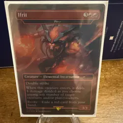 Ifrit - Fury (Rainbow Foil) Secret Lair Drop Foil - Image 1