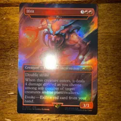 Ifrit - Fury (Rainbow Foil) Secret Lair Drop Foil - Image 2