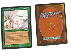 Magic the Gathering * MTG * 1 X Nature's Wrath * Alliances * MP+ - Image 1