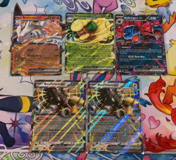 Pokemon TCG White Flare Bundle EX x 5 cards- Near Mint Pack Fresh - Image 1