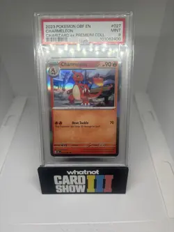 2023 POKEMON SCARLET & VIOLET OBSIDIAN FLAMES #027/197 CHARMELEON PSA 9 - Image 1