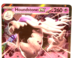 Pokemon Houndstone ex Double Rare + FREE extra Rare card! - Image 2