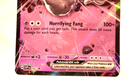 Pokemon Houndstone ex Double Rare + FREE extra Rare card! - Image 3