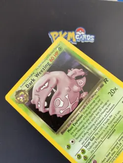 Pokemon TCG Dark Weezing Team Rocket 14/82 Holo Rare MP. - Image 2