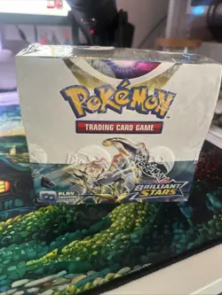 Pokemon TCG: Sword & Shield Brilliant Stars Booster Box 36 Packs Factory Sealed 820650819964 - Image 1