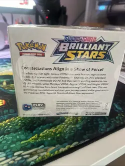 Pokemon TCG: Sword & Shield Brilliant Stars Booster Box 36 Packs Factory Sealed 820650819964 - Image 2