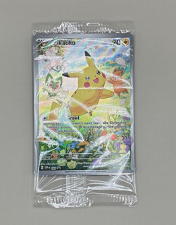 Pikachu SVP 088 Pokemon TCG Sealed Promo Pack - Paldea Adventure Chest - Sealed - Image 1