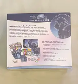 Pokemon tcg: Silver Tempest Elite Trainer Box ETB (Tear on top) SEE PHOTO - Image 3